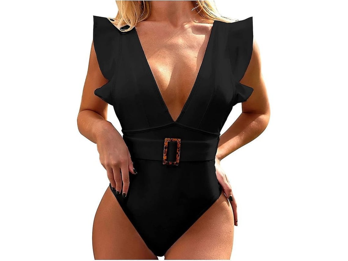 2026 traje de Banho de uma Peça com Controle Abdominal, Estampa Ruched e Preenchimento para Mulheres, Ideal para Praia e Piscina