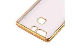 Capa transparente de TPU dourada para Huawei P9 Plus EOOCOO