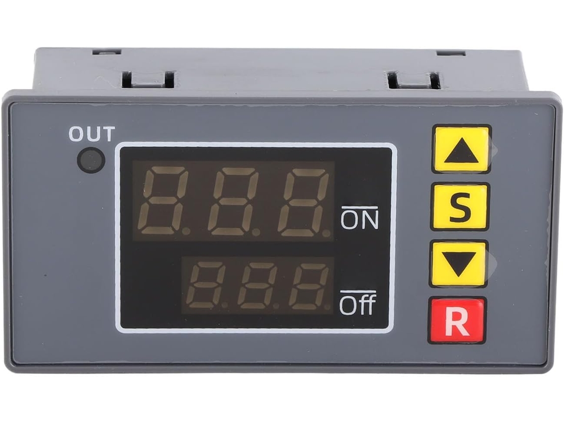 Módulo De Relé Temporizador Retardo Com Display Grande
