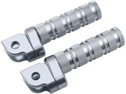 Apoios de Pés Universais Cnc para Motocicletas Cb50r 125r 250r Pedaleiras Usinadas Acabamento Anodizado