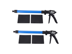 Conjunto de 2 Hastes de Suporte Telescópicas para Instalação de Armários, Suporte de Chão com Capacidade de Carga de 30kg para Projetos Domésticos