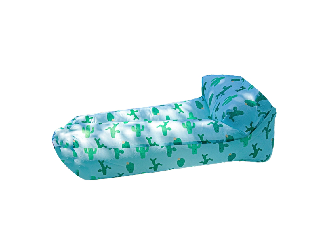 Cadeira de Ar Inflável Portátil Outdoor Cactos