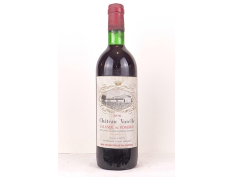 Vinho Tinto CHÂTEAU VOSELLE 1976 (75 cl - 1 unidade)