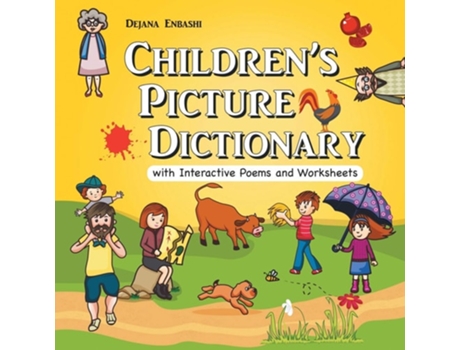 Livro Childrens Picture Dictionary De Dejana Enbashi (inglês)