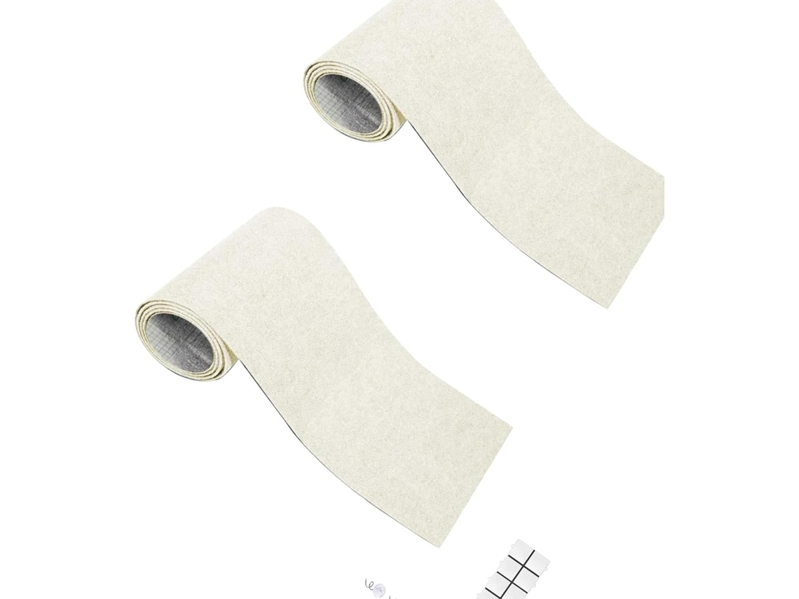 Conjunto De 2 Folhas De Carpete Autoadesivas Com Abraçadeiras Reforçadas E Fita Adesiva Pequena Para Árvores.