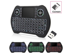 Mini Teclado Sem Fio De 2,4 Ghz Compatível Com Android Tv Box, Iptv, Htpc, Smart Tv, Pc, Etc. -aquaforge