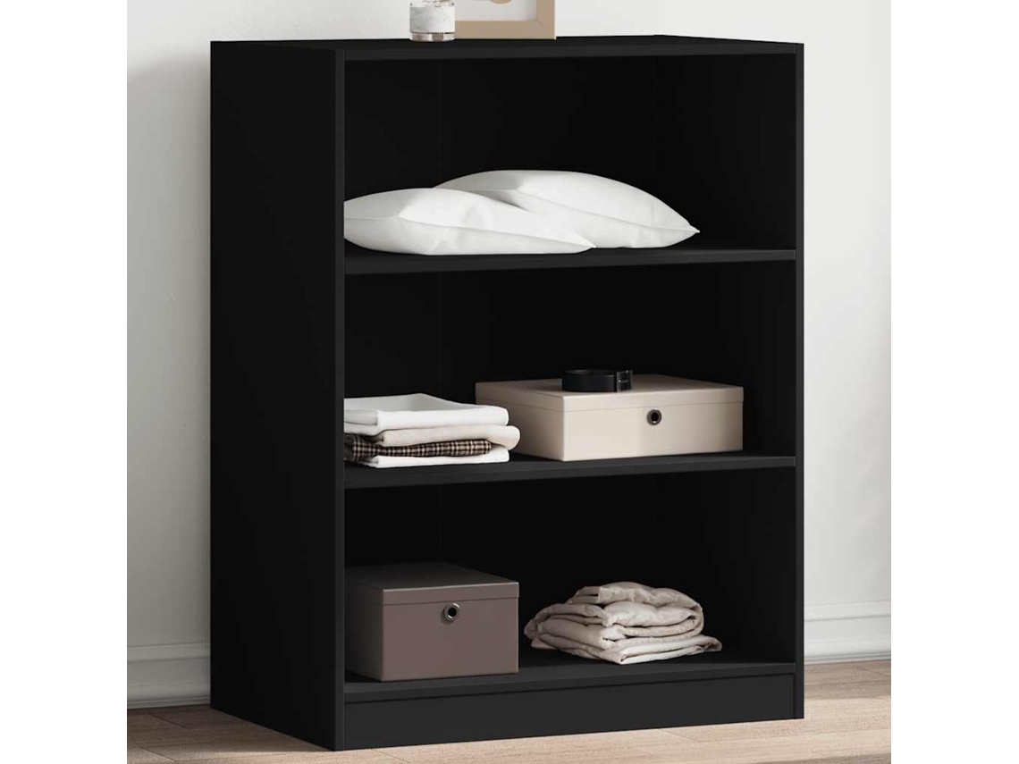 Vidaxl Roupeiro 77x48x102 Cm Derivados De Madeira Preto