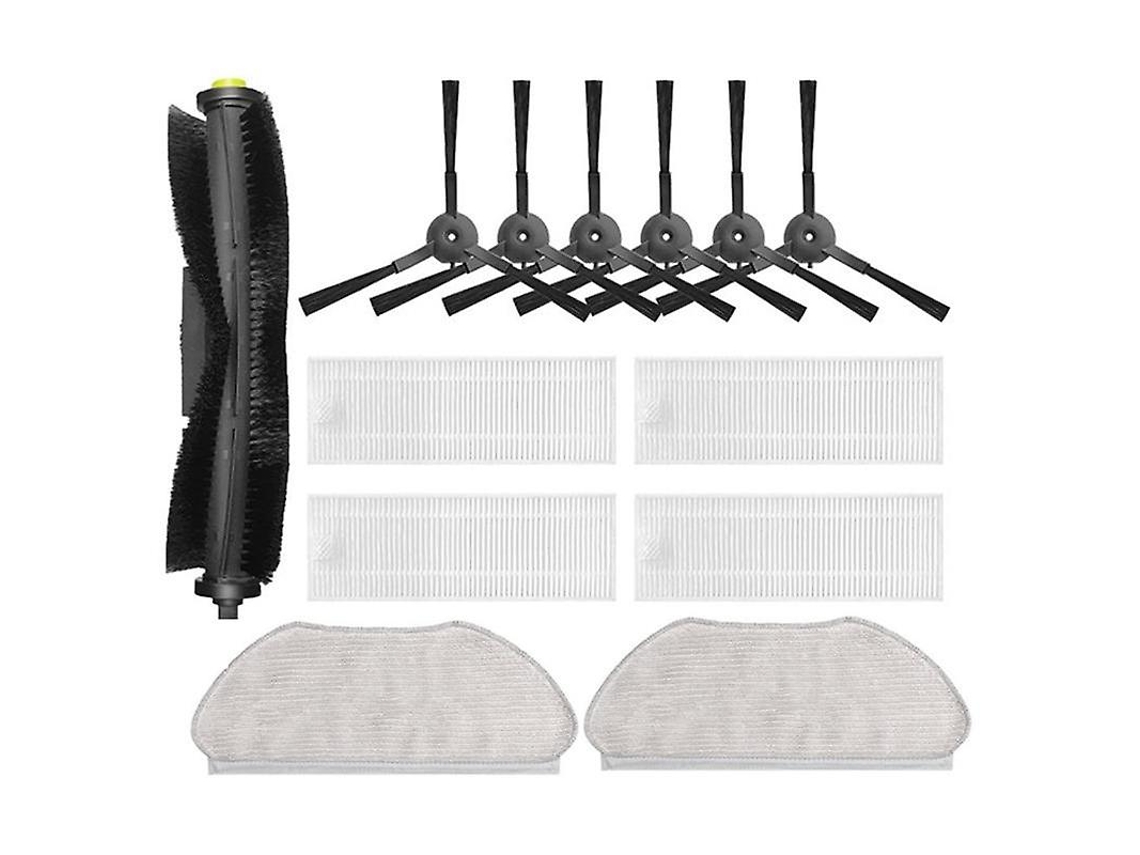 Acessórios de Aspirador 13 peças para 360 x100/x100max escova lateral principal esfregão pano filtro hepa