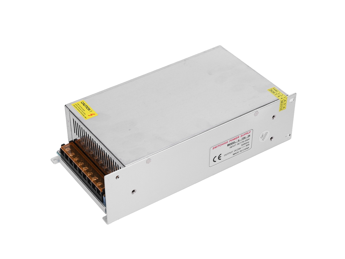 Adaptador Driver Fonte de Alimentação Chaveada Dc24v 30a 720w para Led e Impressora 3d | S/MARCA