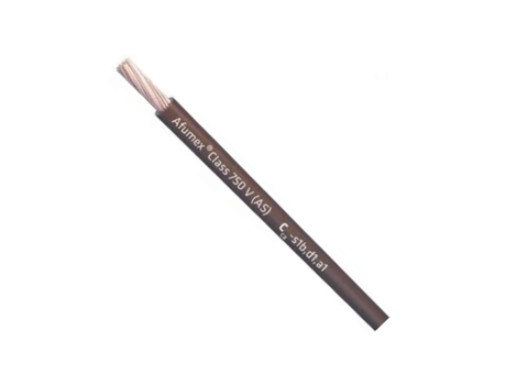 Cabo Afumex H07Z1-K As 750 1X1 5Mm2 Castanho Caixa de 200 Metros PRYSMIAN