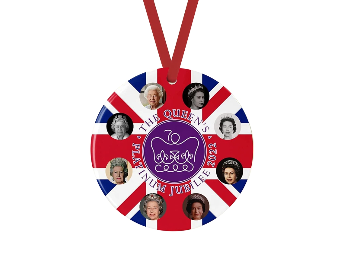 Laxiscreed Colar De Homenagem Memorial Para Celebrar 70 Anos Da Rainha Britânica