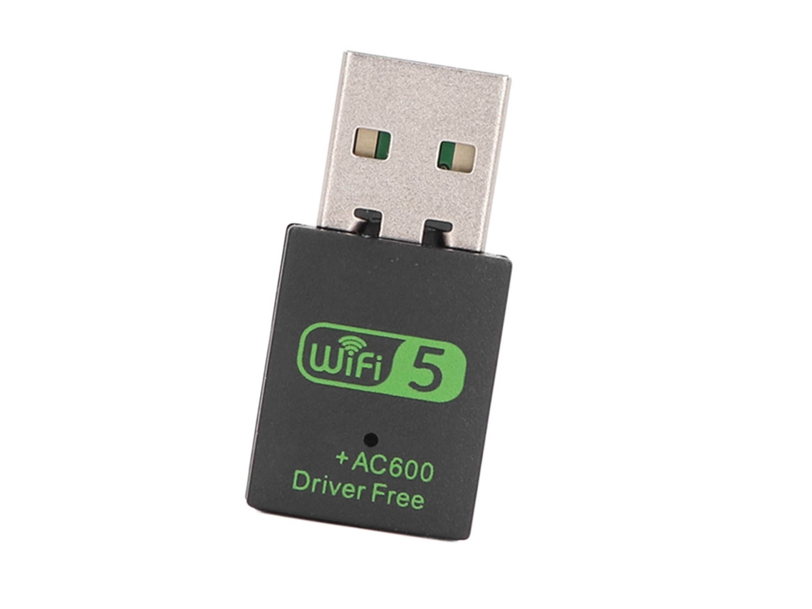 Lurelia Adaptador Usb Wi-fi 5 600 Mbps 11 Mbps Dual Band 2,4/5 Ghz Bluetooth 5.0