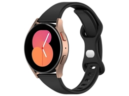 Pulseira De Silicone Fina Com Fecho Invertido