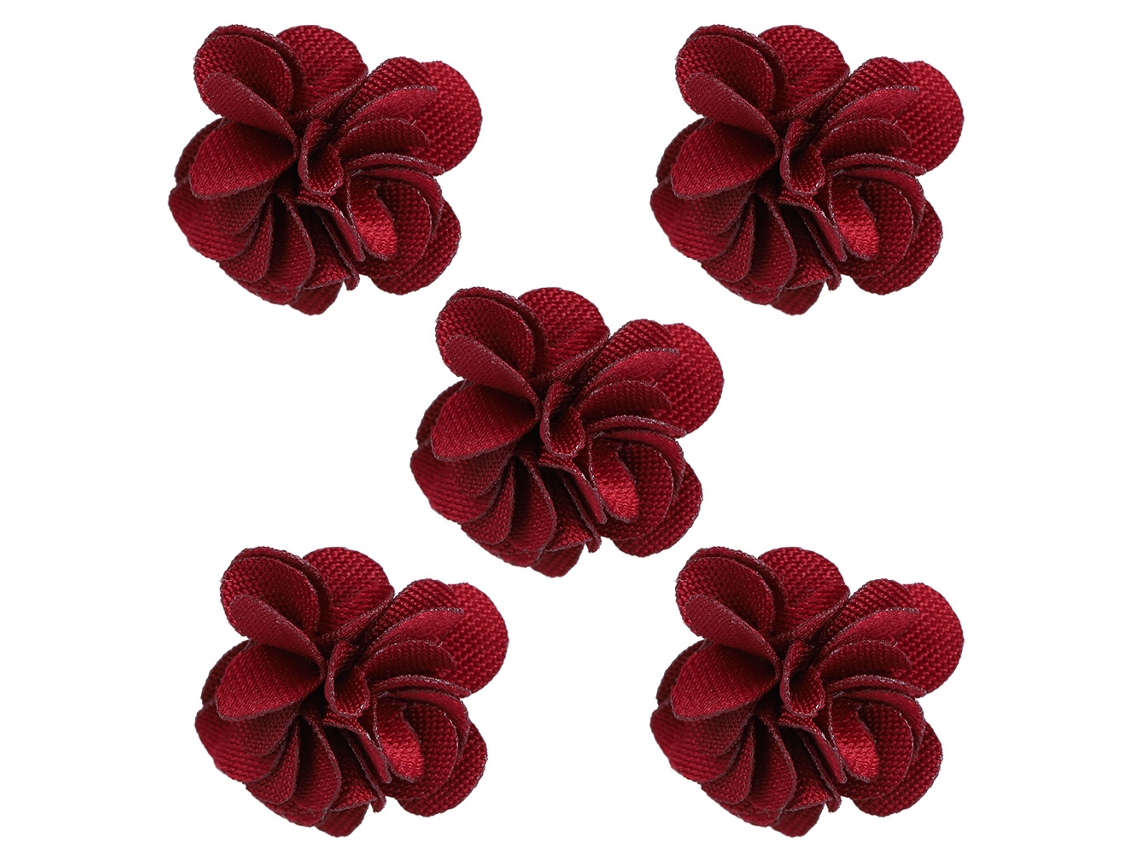 5pcs Decoração De Unha Magnética Flor De Tricô Desmontável Para Manicure