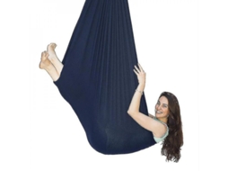 Conjunto de Balanço e Rede de Yoga Aéreo para Flexibilidade e Alívio de Dores com Kit Completo S/MARCA