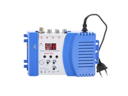 Aetheria modulador Rf Av para Tv Conversor Av para Rf Vhf Uhf com Tela Digital e Ajuste de Saída