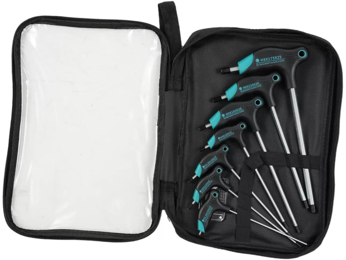 1ensemble De Clés Vanadium De Reparação Ergonômicas Com Poignées Antidérapantes Para Métodos Gokoco