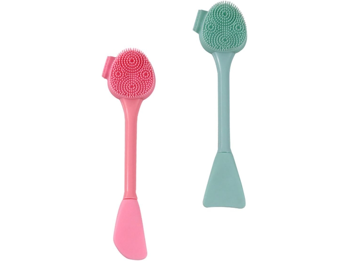 Escovas De Silicone Para Facilitar A Formação De Espuma E A Limpeza Da Pele Do Rosto.