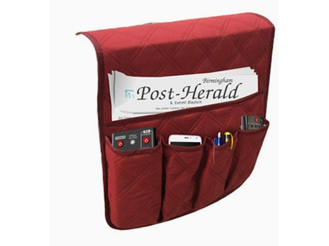 Bolsa Organizadora para Sofá, Apoio de Braço, Controle Remoto da Tv e Outros Itens Diversos, Bolsa para Guardar Poltrona e Sofá Vinrö AQUAFORGE