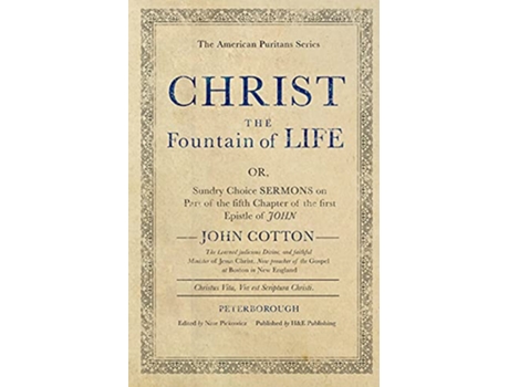 Livro Christ the Fountain of Life de John Cotton (Inglês)