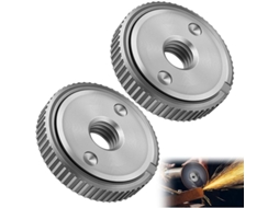 Conjunto de 2 Porcas Liberação Rápida para Esmerilhadeiras Rosca 14 Mm BRILVIBERA