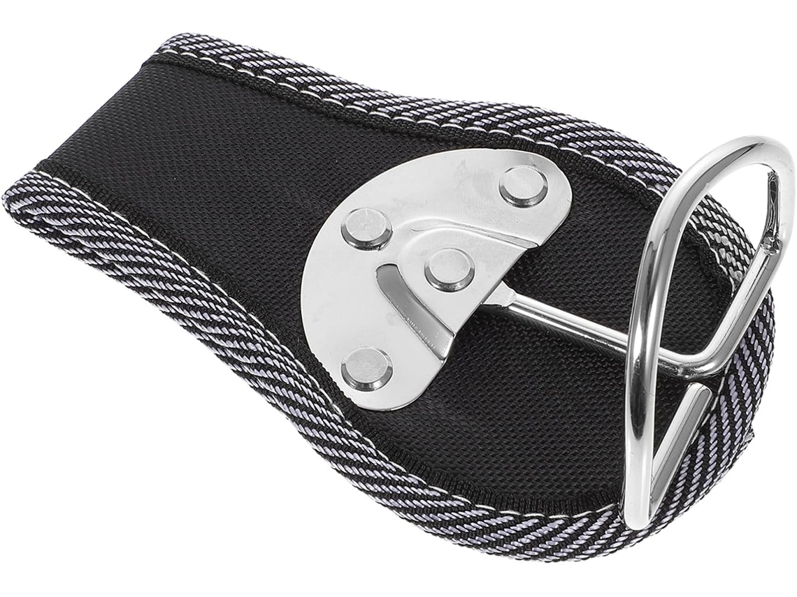 Suporte metálico para ferramentas de cinto em inglês, feito de nylon de alta qualidade, durável e fácil de remover.