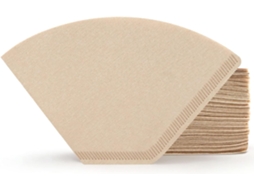 Filtro De Café Wxsp Nº 1, Pacote Com 200 Unidades, Tamanho 1-2 Xícaras, Papel Marrom Natural Não Branqueado, Descartável, Para Coador Coado.