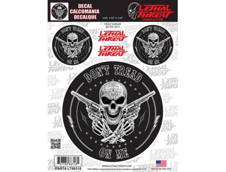 Autocolantes para Motas LETHAL THREAT Dead Slinger Lt88318