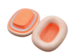 Almofadas De Ouvido Szsmart Para Apple Airpods Max Pacote Com 2 Laranja