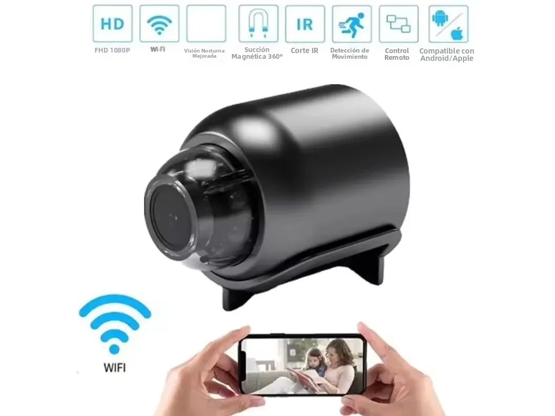 (sem Memória) Câmera Mini Gravadora De Visão Noturna Wifi Sem Fio 1080p Novinha Em Folha