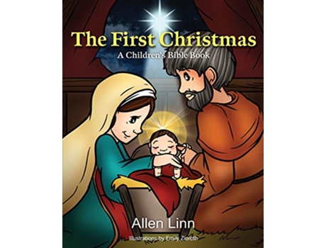 Livro The First Christmas de Allen Linn (Inglês)