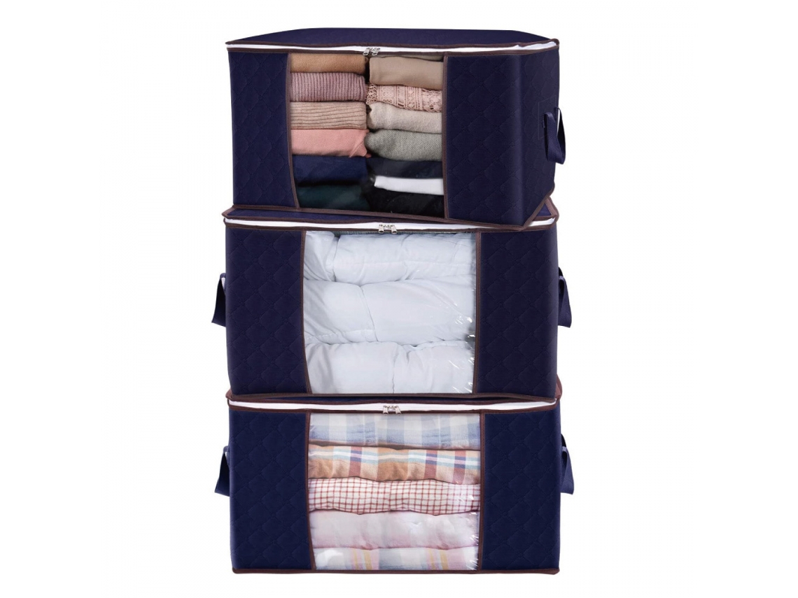 Sacos Grandes Para Guardar Roupas, Organizadores De Armário E Para Armazenamento Em Geral