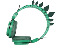 Fones De Em Com Fio, Na Cor Verde Abs, Volume Máximo 85 Db Para A E