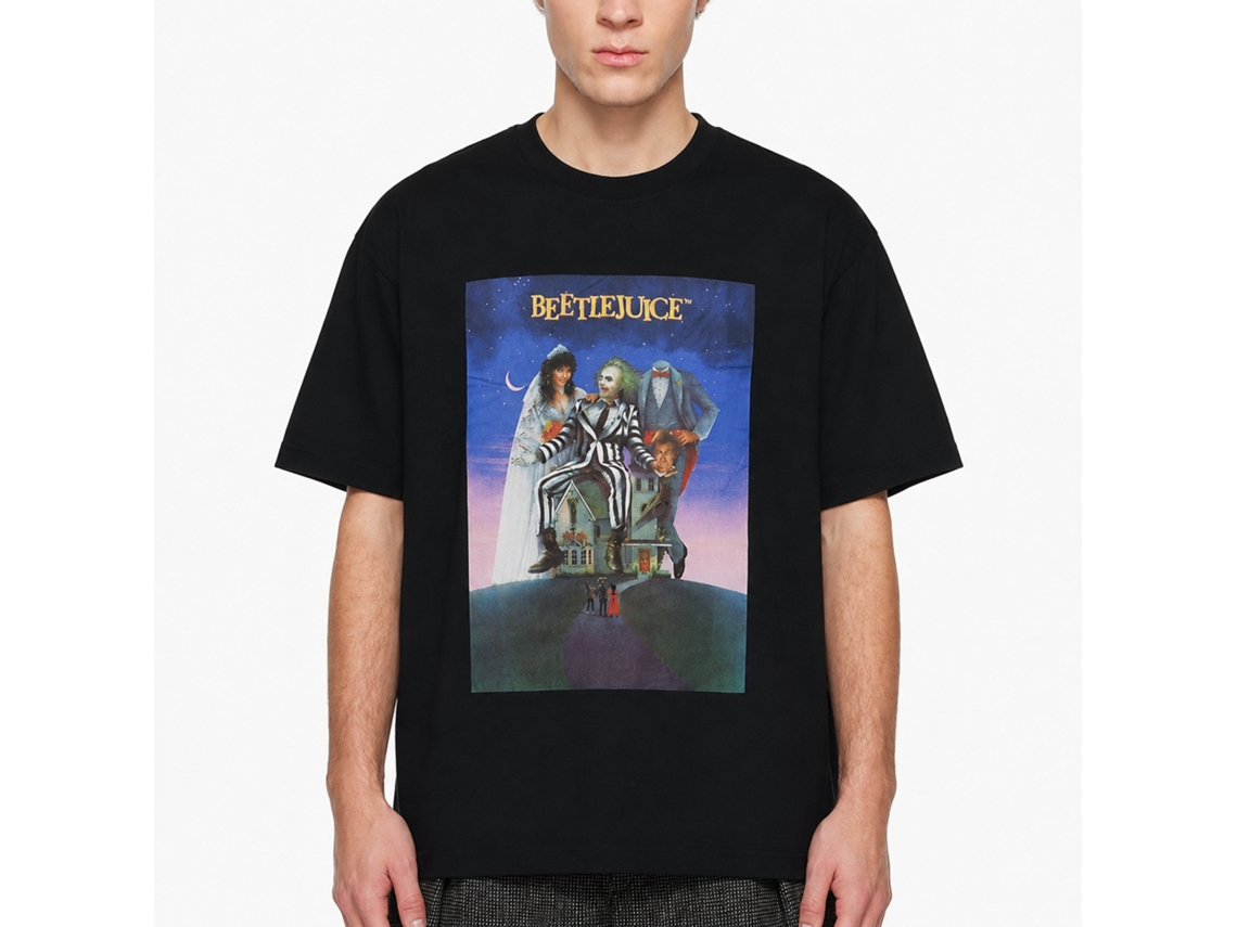 Beetlejuice Movie Poster T-shirt Classic Unisex Adults Size:xxl