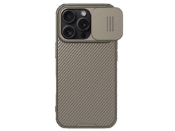 Capa De Celular Camshield Pro Pc Para Iphone 16 Pro, Dourada