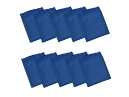 Conjunto de Toalha NEVEANCE Refrescantes Pescoço Macias Respiratórias Poliéster Azul - 2pcs (30x90cm)