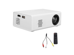 Proyector Usb 1080p, con Mando, Interfaz Multimedia, Blanco, Enchufe UE | S/MARCA