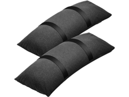 Conjunto De 2 Sacos Areia Recarregáveis Para Base Guarda-sol Pátio,