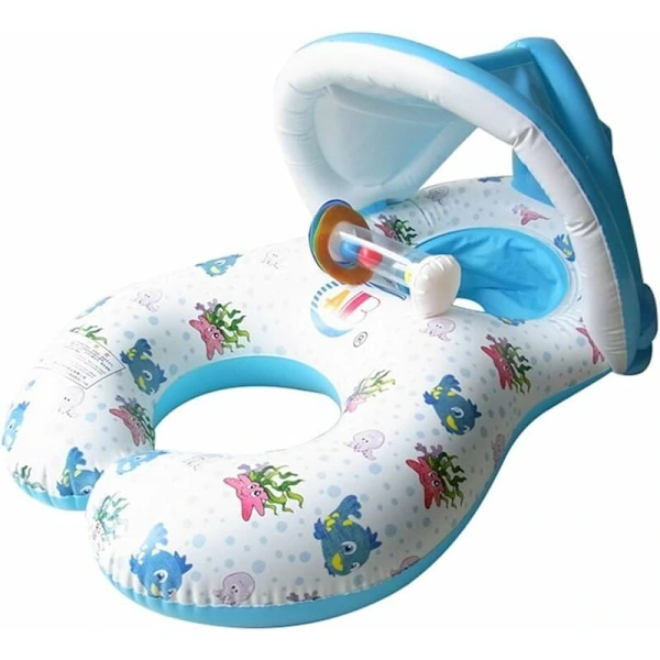 Boia de Natação para Mãe e Bebê Recém nascido com e Anel AQUAFORGE