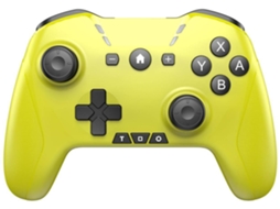 Controlador Pro Sem Fio para Switch / Switch Lite Gamepad Joypad Joystick Remoto Switch Preto com Wake Up Função Turbo de Captura de Tela D