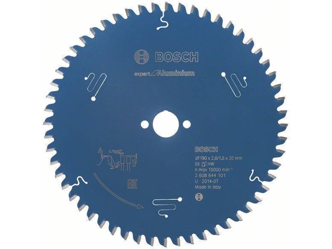 Lâmina para Serra Circular BOSCH 2 608 644 101 (Ø 19 cm)
