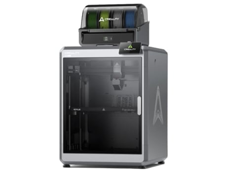 Impressora 3D Creality K2 Plus Combo com CFS Impressão multicolorida Extrusora Apus Detecção de inclinação Motores de malha fechada FOC 350x350x350mm