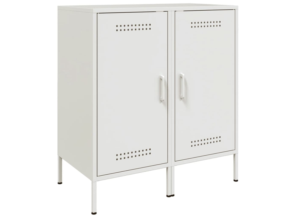 Sideboard, Sideboards Vidaxl Branco Aço (n/a)