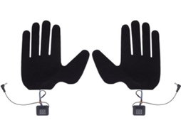 Luvas Quentes - Padrão De Calor - Aquecimento Rápido - Preto - Temperatura Ajustável - Ideal Para Atividades Ao Ar Livre - Tamanho Único