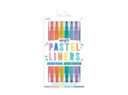 Conjunto 9 Sublinhadores Pastel 2 Pontas