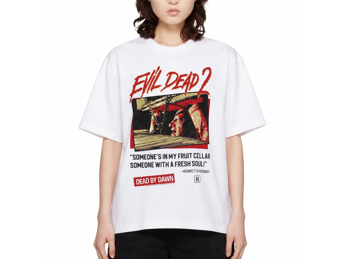 Rockinstone Evil Dead Fresh Soul White Adult T-shirt Size:s