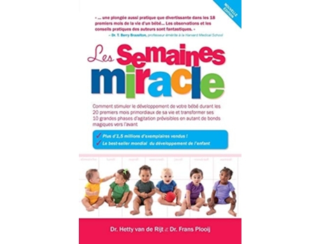 Livro Les Semaines Miracle De Frans X Plooij E Hetty Van De Rijt (francês)