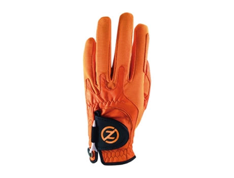 Luva De Golfe Para A Mão Esquerda Cabretta Leather Laranja ZERO FRICTION