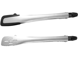Conjunto De 2 Pinças Aço Inoxidável Com Cabos Poliestireno, Utensílios Duráveis Para Cozinhar, Grelhar, Assar E Fazer