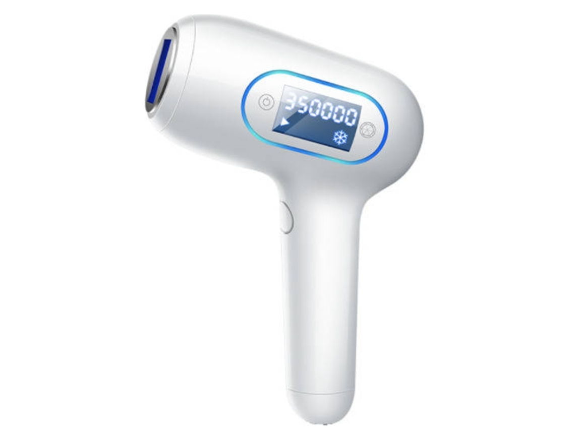 Depiladora De Luz Pulsada, 350.000 Ipl, 2 Modos, Depiladora Permanente De 5 Níveis Yizhood (branco)